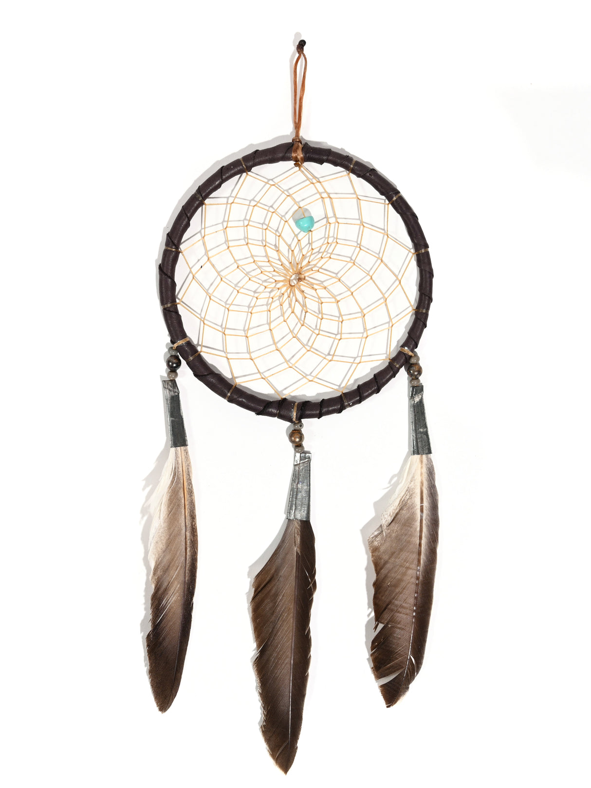4" Turquoise Stone Dreamcatcher
