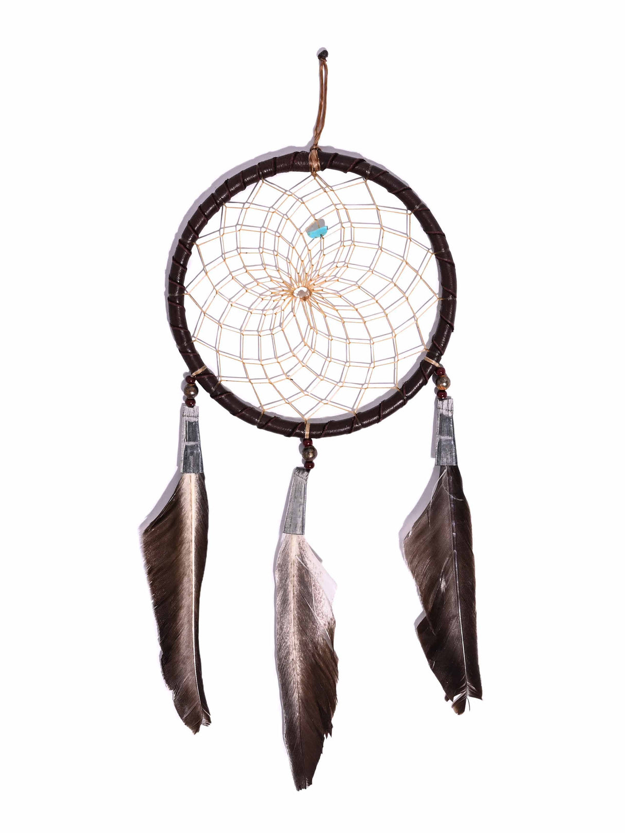 4" Turquoise Stone Dreamcatcher