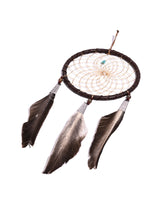 Turquoise Stone Dreamcatcher Chocolate-Brown | si0374