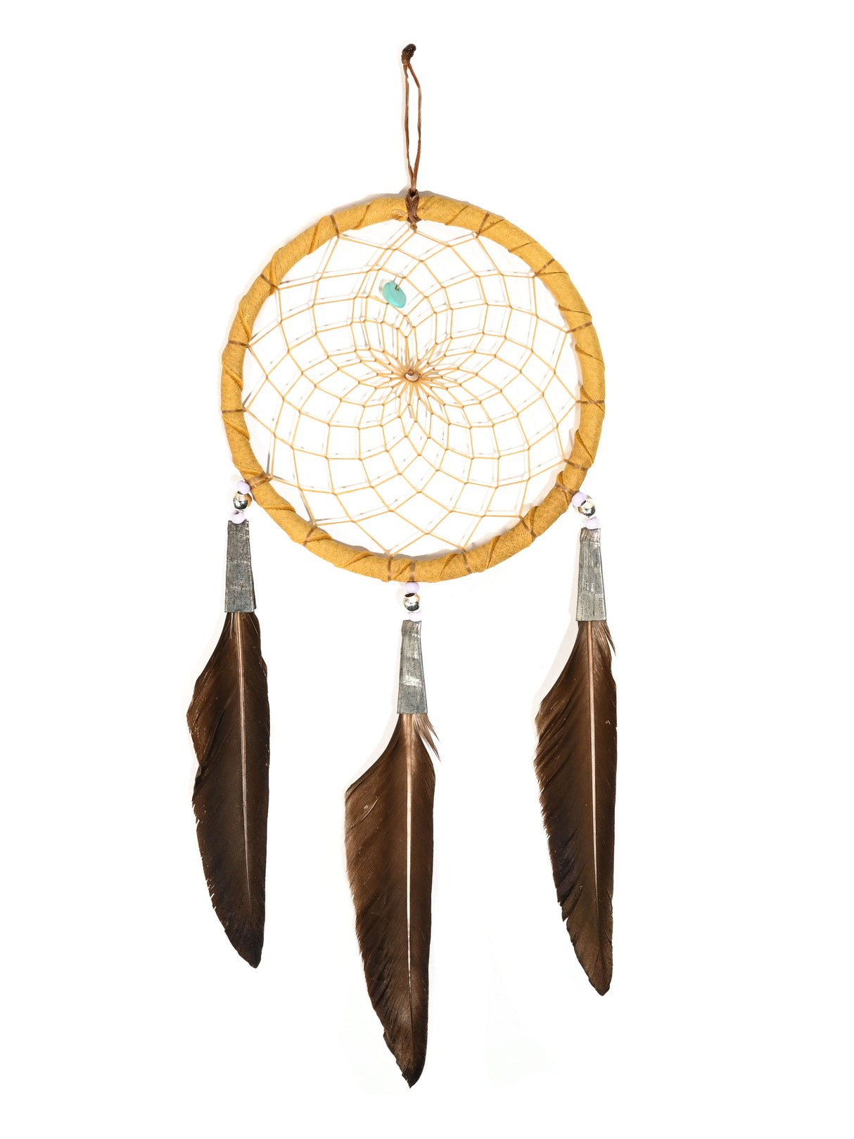 4" Turquoise Stone Dreamcatcher