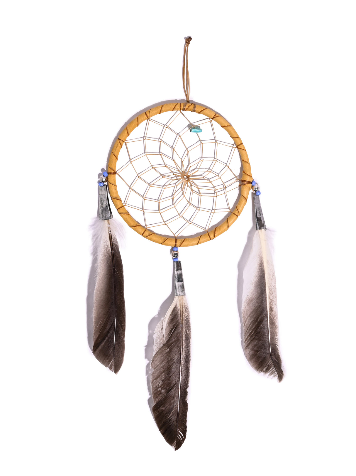 4" Turquoise Stone Dreamcatcher