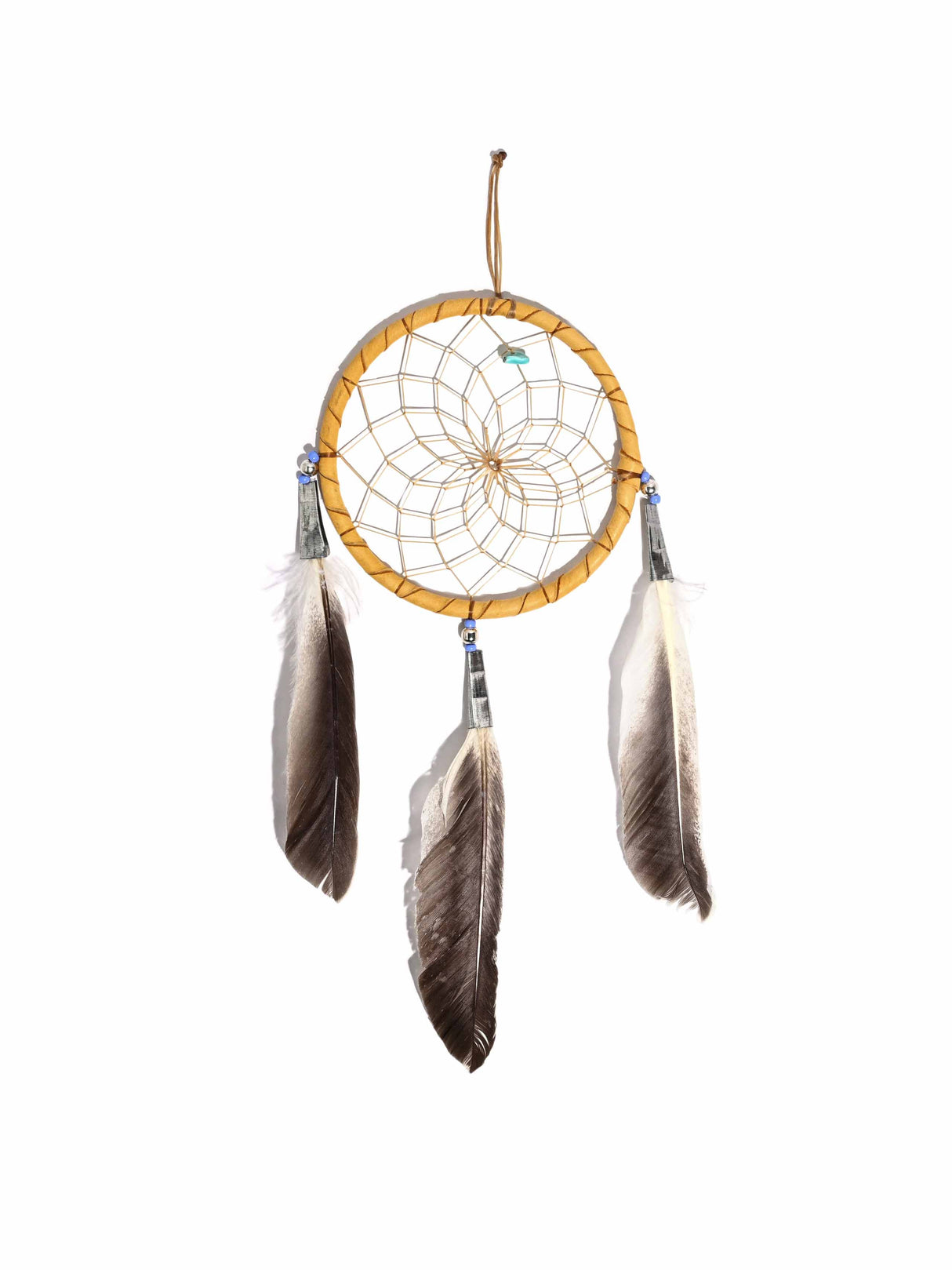 4" Turquoise Stone Dreamcatcher
