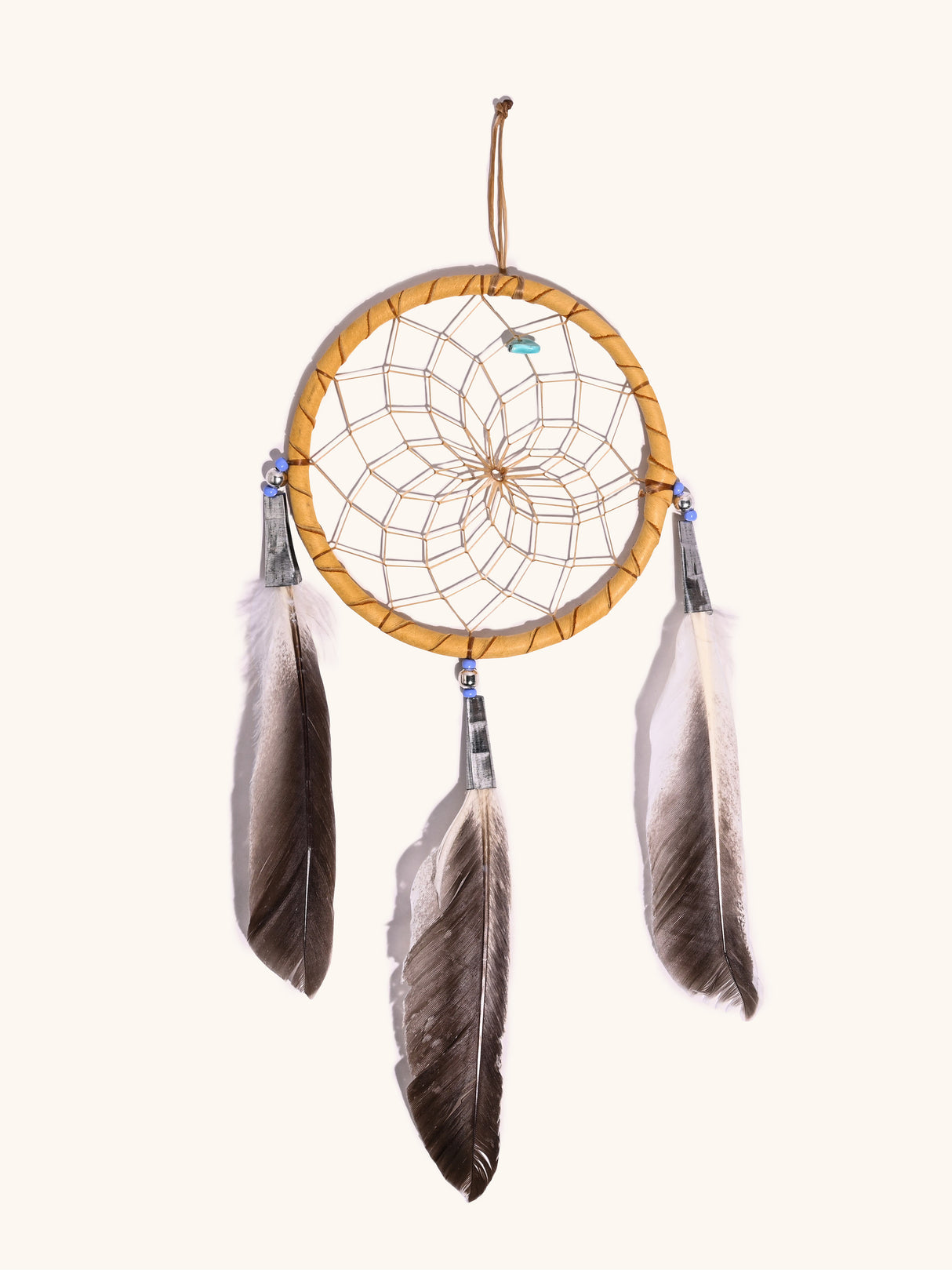 4" Turquoise Stone Dreamcatcher