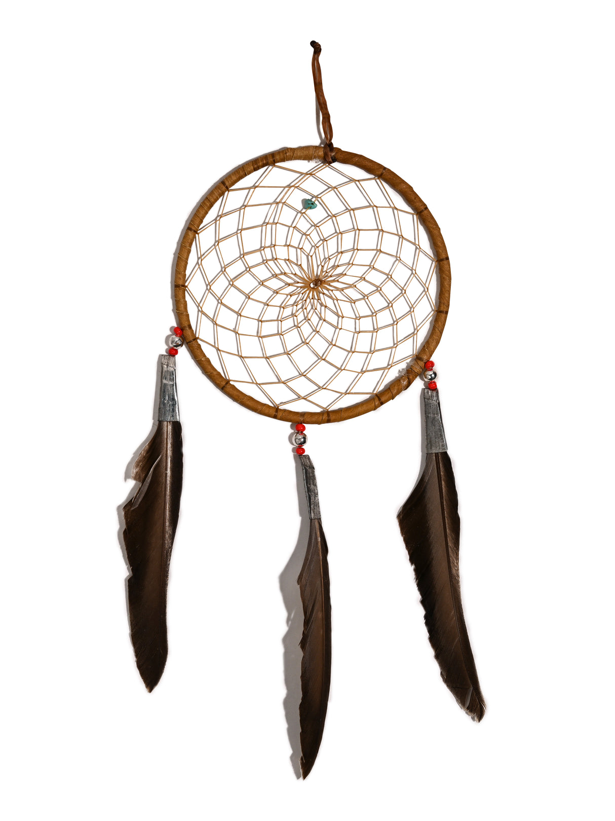 4" Turquoise Stone Dreamcatcher