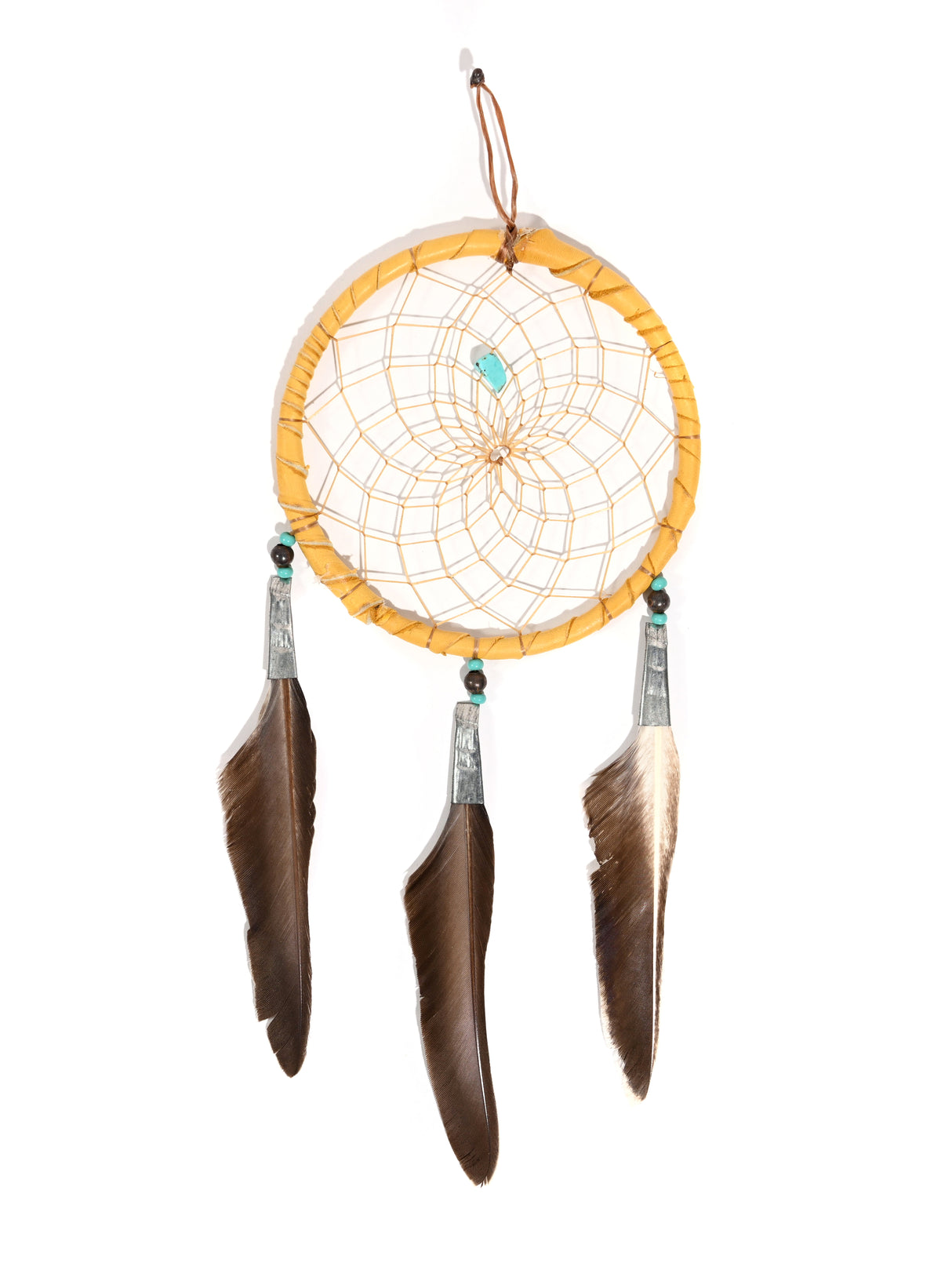 4" Turquoise Stone Dreamcatcher