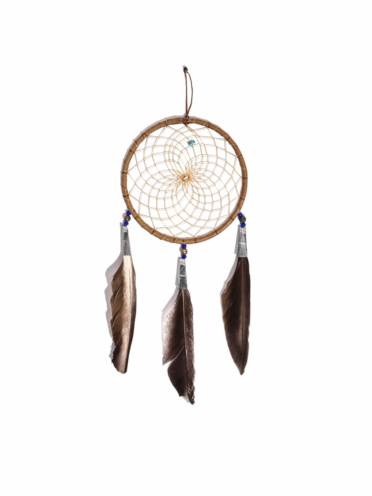 4" Turquoise Stone Dreamcatcher