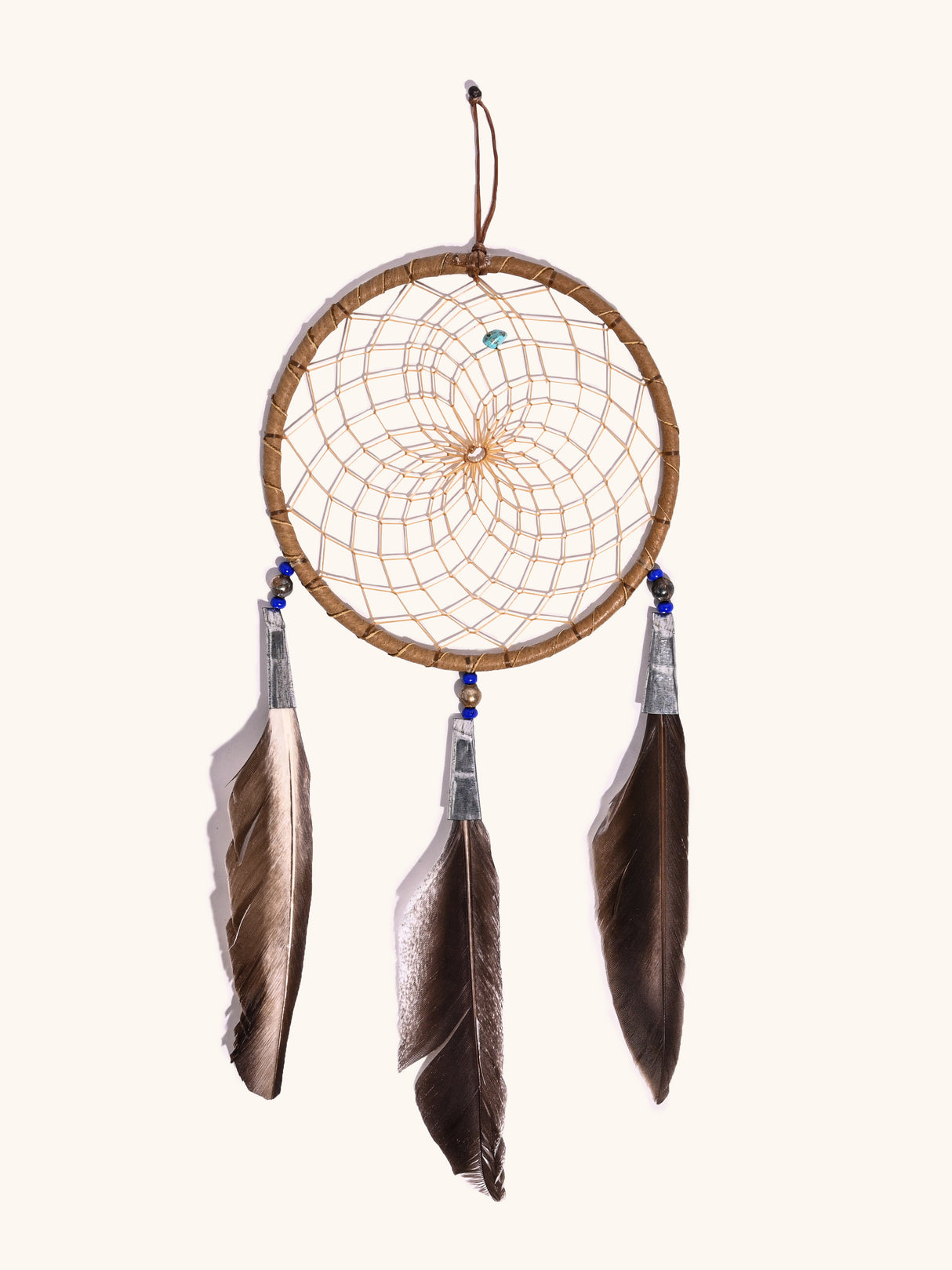 4" Turquoise Stone Dreamcatcher