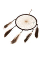 6" Turquoise Stone Dreamcatcher | si0375-Chocolate-Black