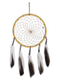 6" Turquoise Stone Dreamcatcher | si0375-Natural-Light-Purple
