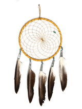 6" Turquoise Stone Dreamcatcher | si0375-Natural-Turquiose