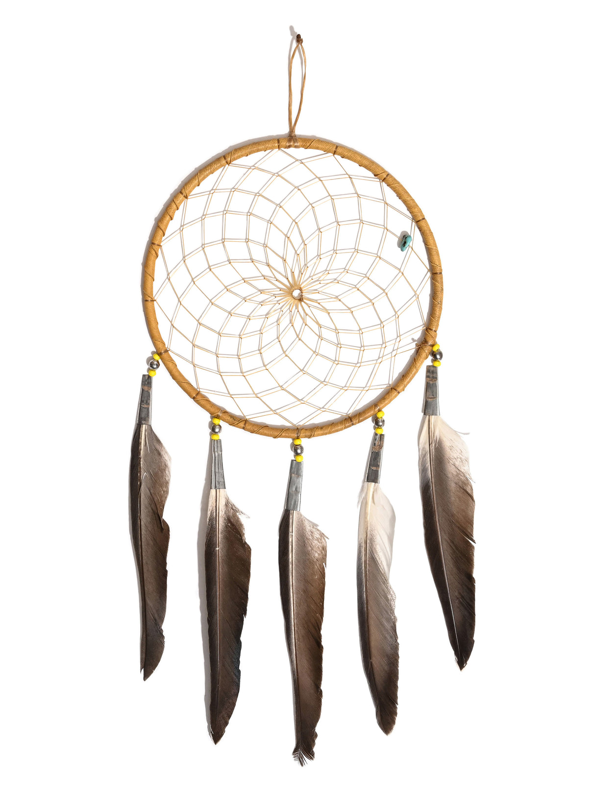 6" Turquoise Stone Dreamcatcher