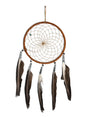 6" Turquoise Stone Dreamcatcher | si0375-White-White