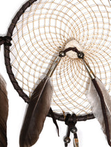 6" Bone Charm Dreamcatcher | si0376-Chocolate