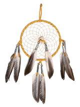 6" Bone Charm Dreamcatcher | si0376-Gold