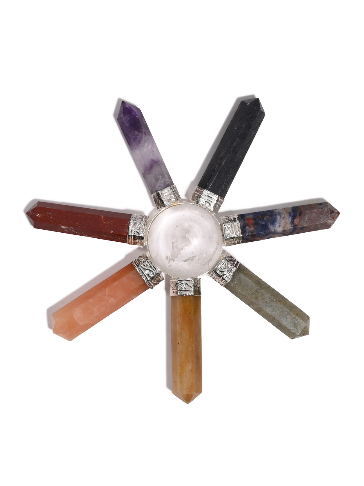 Chakra Gemstone & Crystal Point Energy Generator