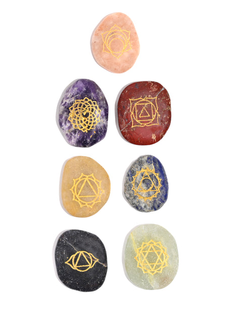 Crystal 7 Piece Chakra Set 1 | si0485