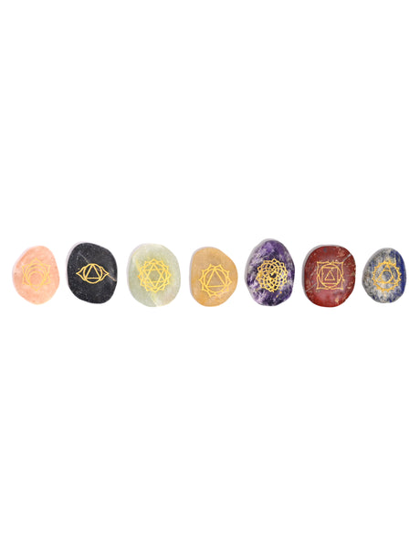 Crystal 7 Piece Chakra Set 2 | si0485