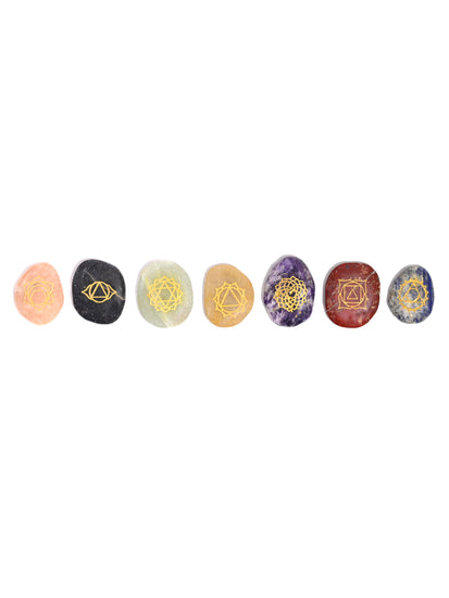 Crystal 7 Piece Chakra Set 2 | si0485