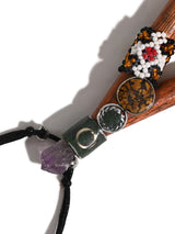 Kuripe Pipe with Stone Inlay 1 | si0494