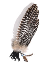Sacred Prayer Feather Fan with Quartz