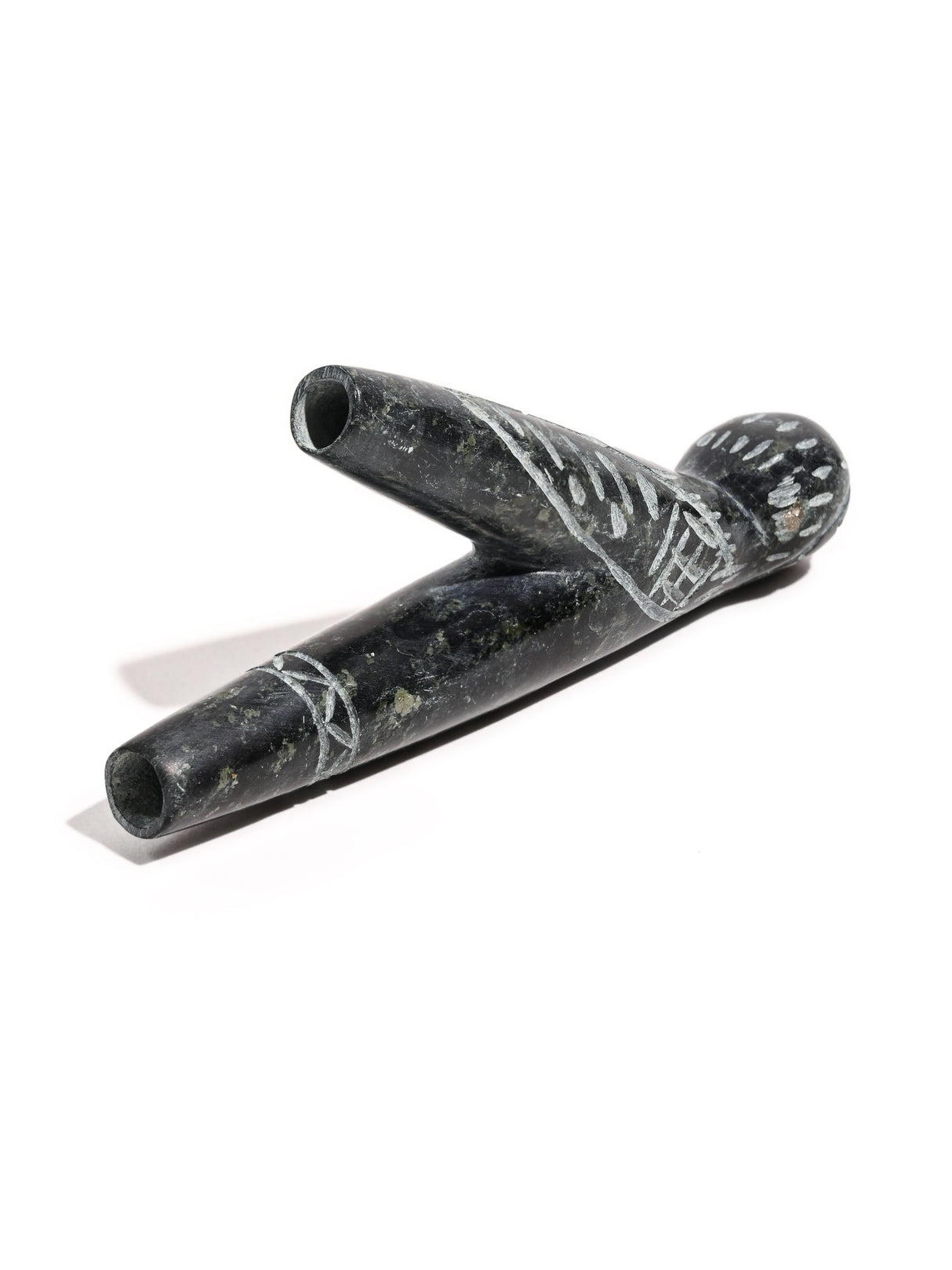 Kuripe Pipe of Machu Picchu Stone Hummingbird | si0528