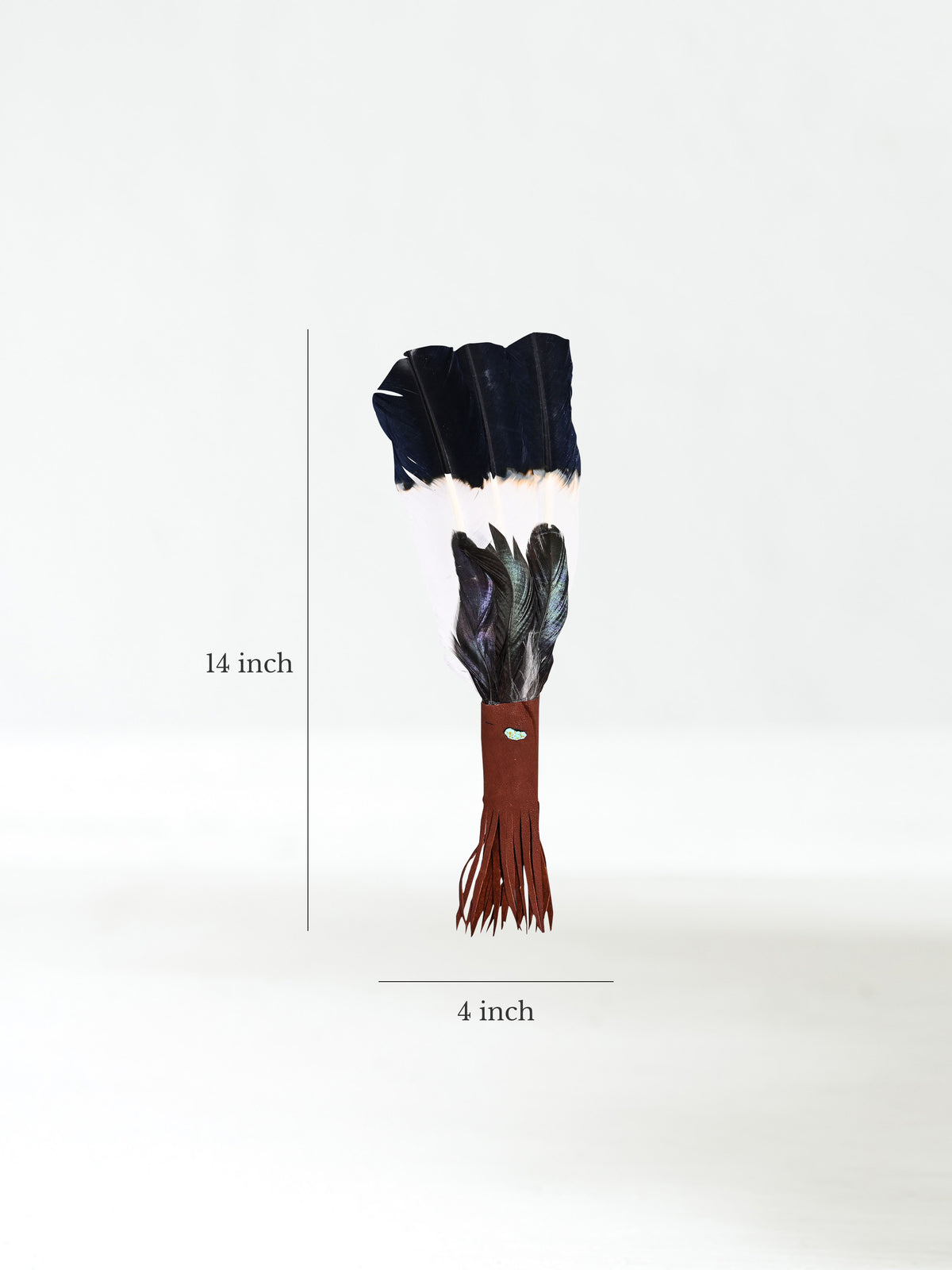 Medicine Man Prayer Fan - Chocolate Dimension | si0573-Chocolate