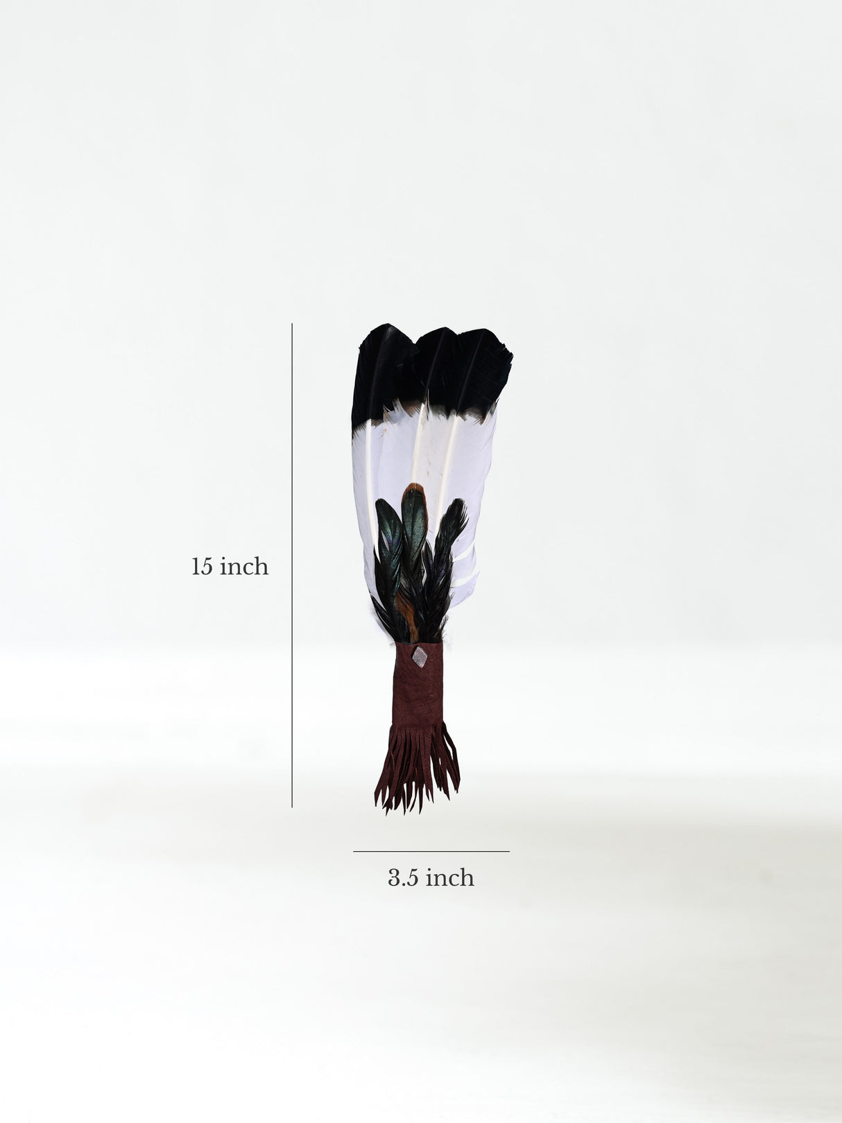 Medicine Man Prayer Fan Dimension | si0573-Chocolate