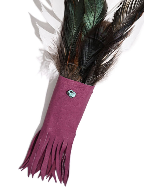 Medicine Man Prayer Fan 1 | si0573-Mauve