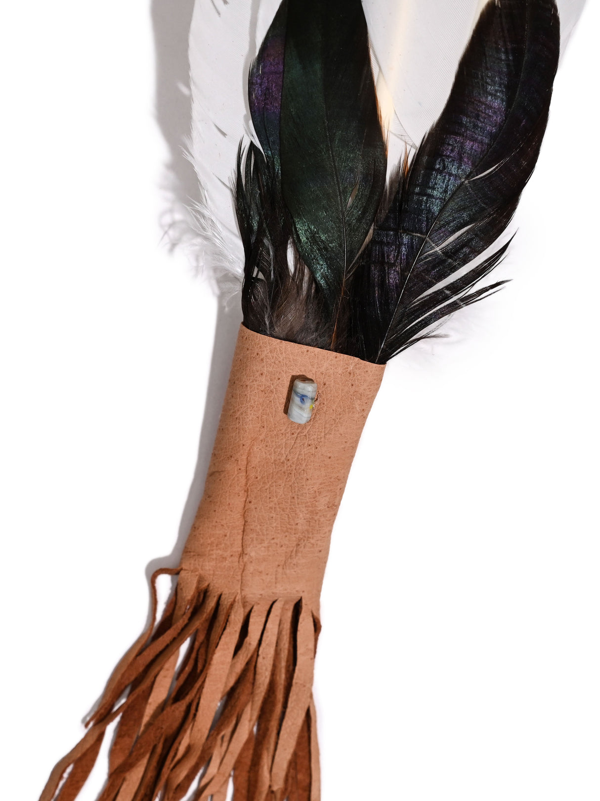 Medicine Man Prayer Fan - Tan 1 | si0573-Tan