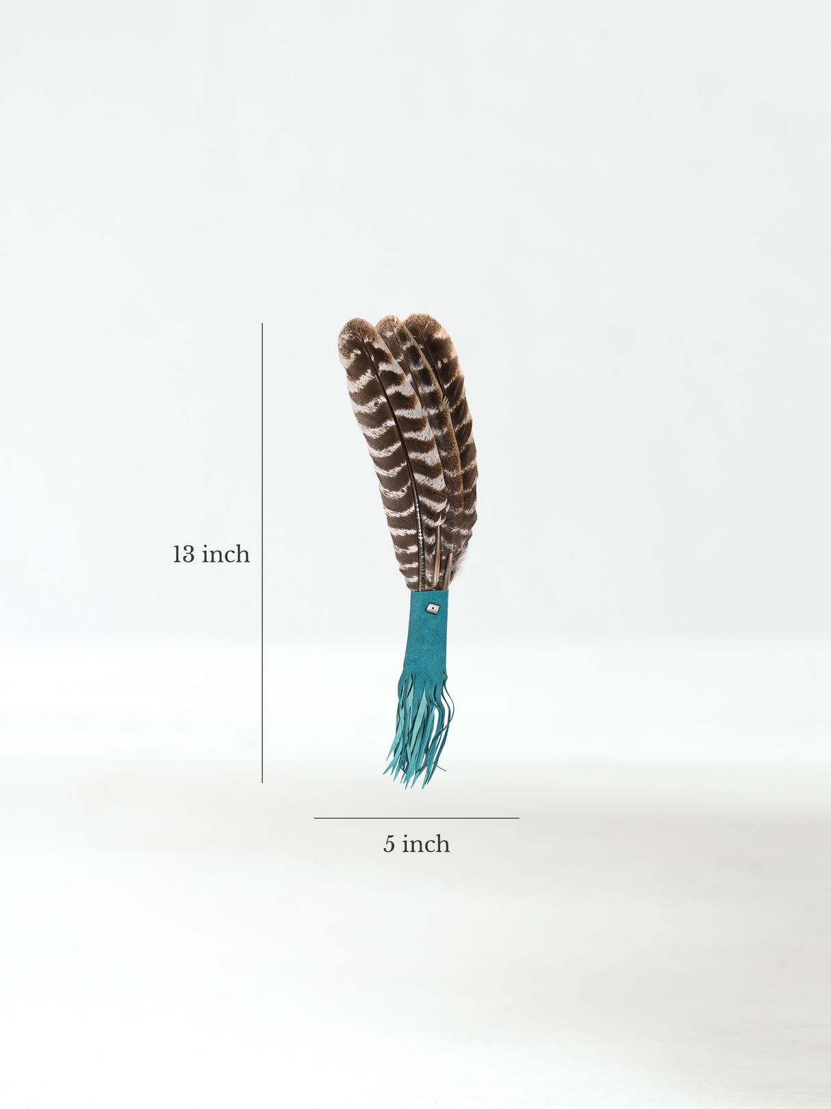 Medicine Man Prayer Fan | si0573-Teal