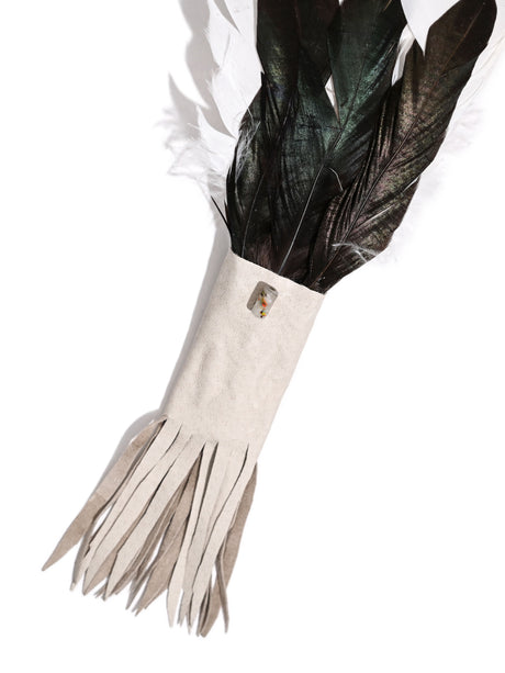 Medicine Man Prayer Fan 1 | si0573-Stone