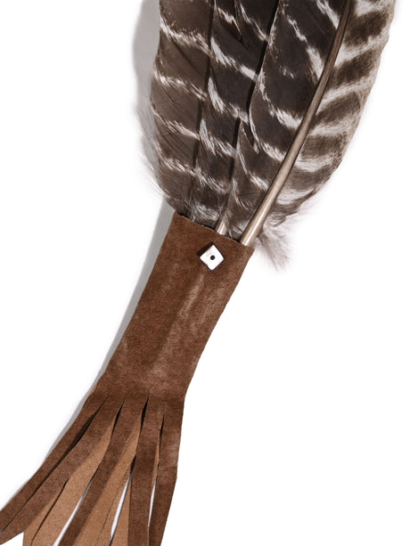 Medicine Man Prayer Fan - Chocolate 1 | si0575-Chocolate