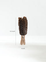 Medicine Man Prayer Fan - Natural Dimension | si0575-Natural