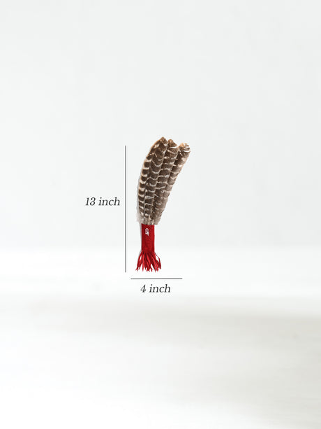 Medicine Man Prayer Fan Dimension | si0575-Red