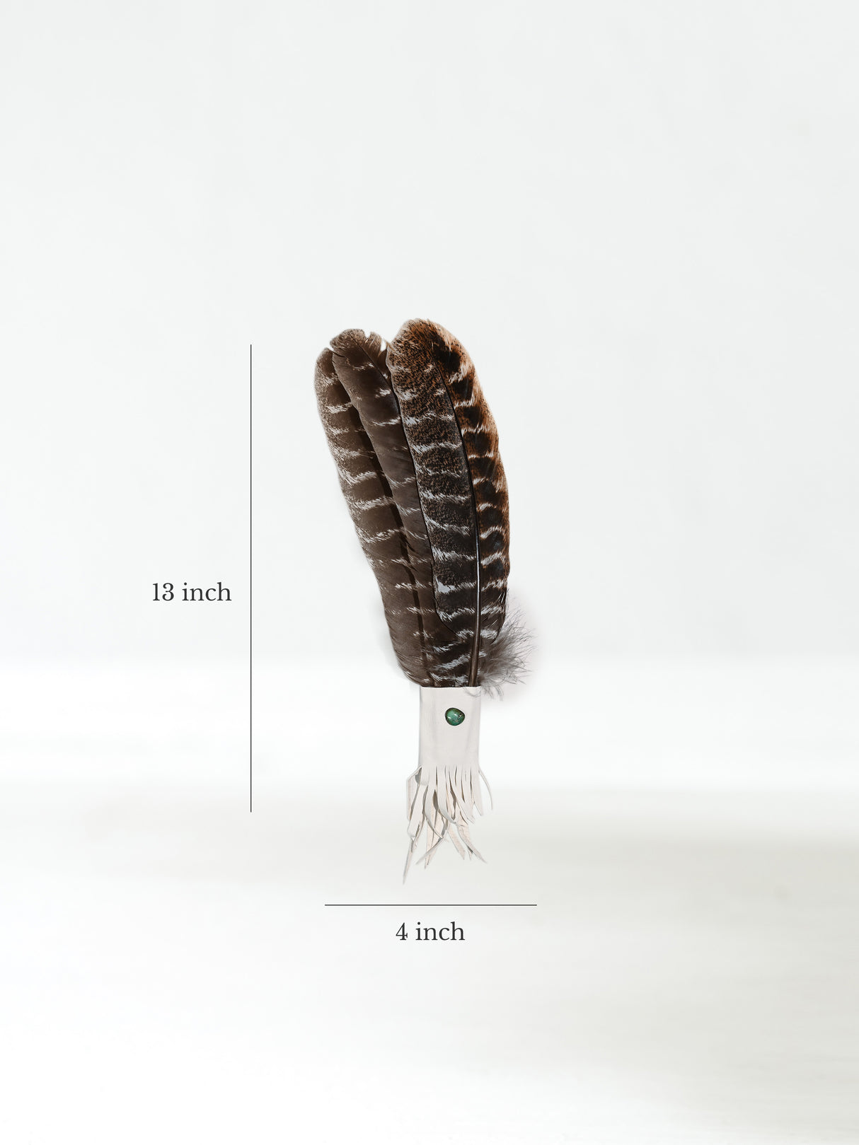 Medicine Man Prayer Fan Dimension | si0575-White