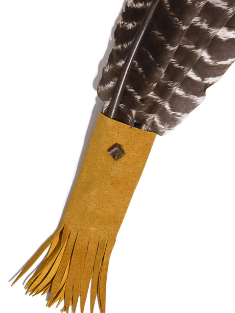 Medicine Man Prayer Fan | si0575-Natural