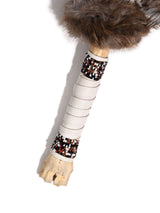 Spirit Prayer Fan with Bone Handle - Cream 1 | si0578-Cream
