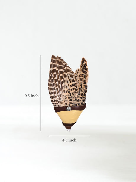 Sacred Flight Feather Fan - Aether Dimension | si0580