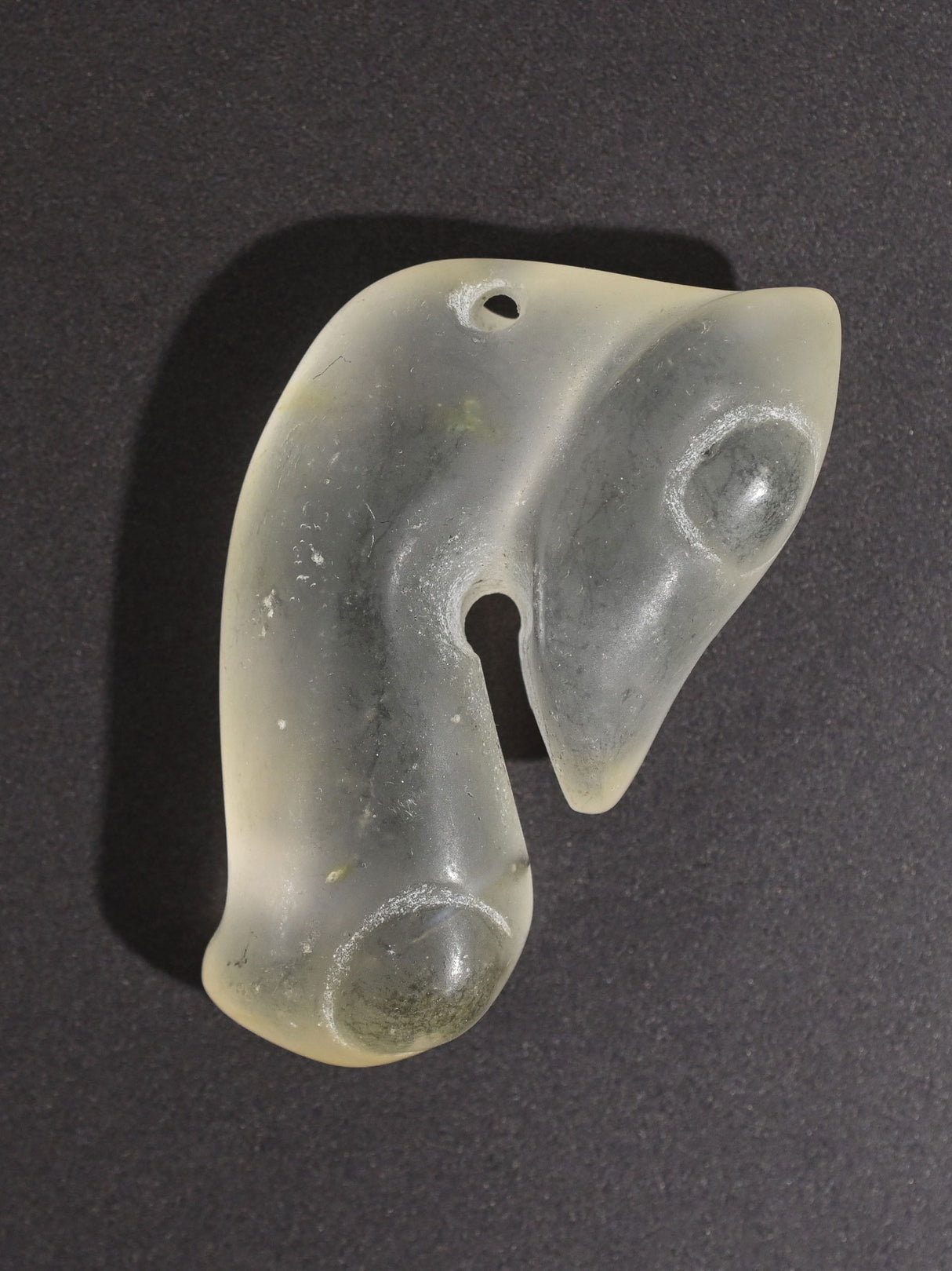 Hongshan Carved Clear Ice Opal