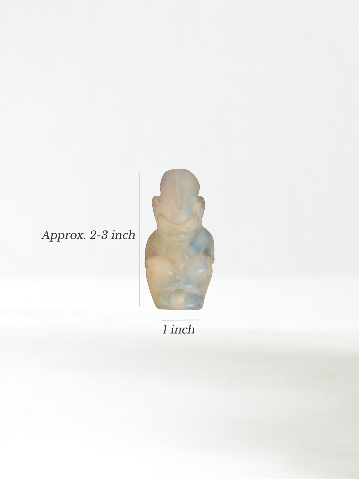 Hongshan Crystal Carved Shaman-figure Dimension | si0603
