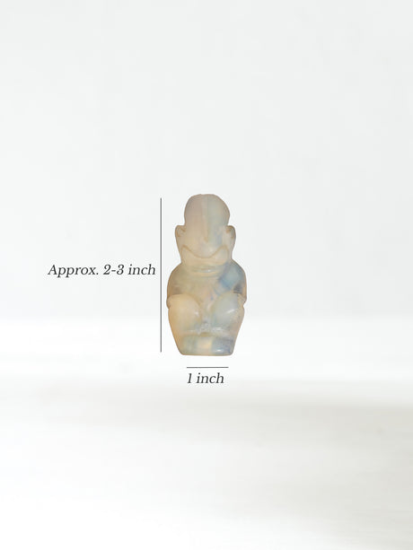 Hongshan Crystal Carved Shaman-figure Dimension | si0603