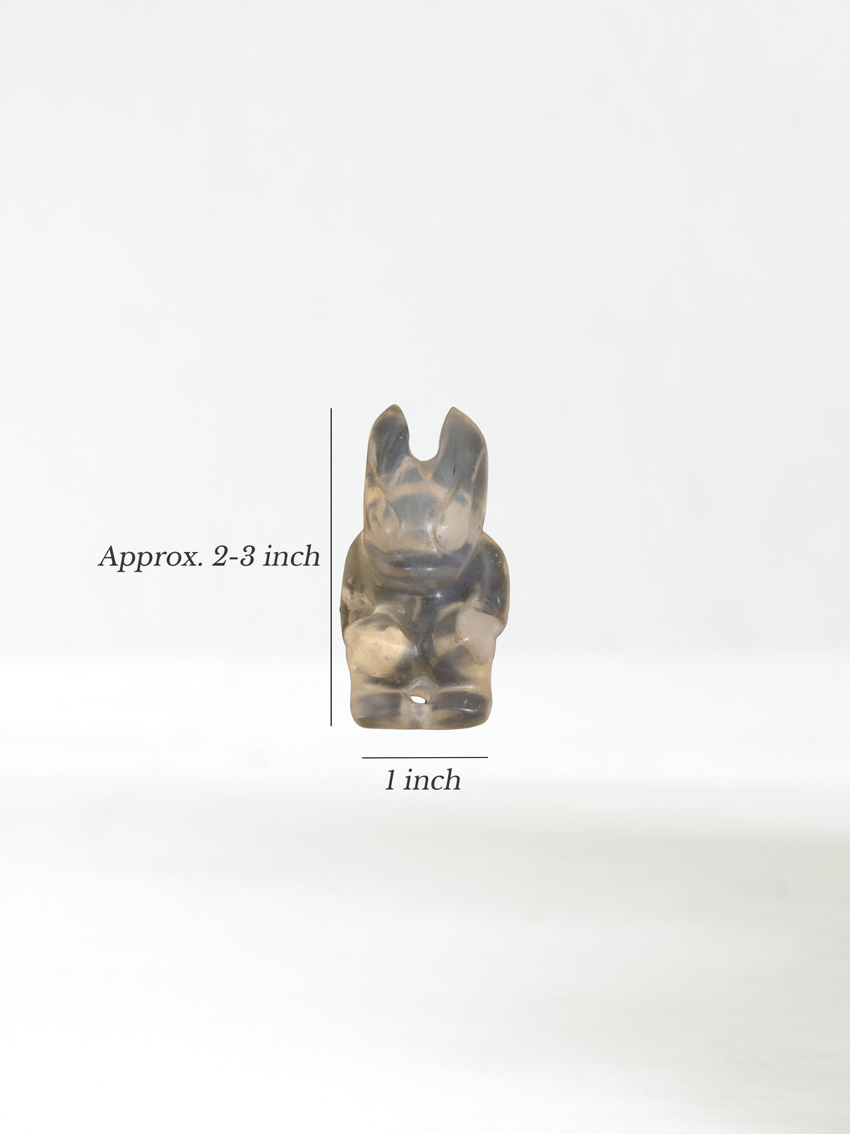 Hongshan Crystal Carved Shaman-figure Dimension | si0604