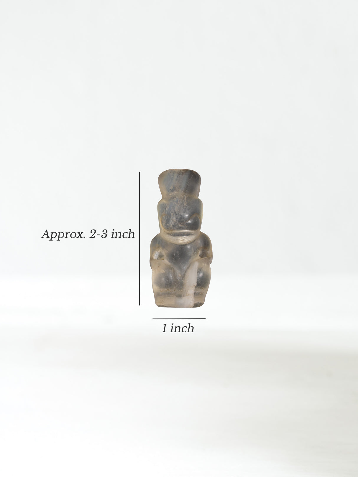 Hongshan Crystal Carved Shaman-figure Dimension | si0605