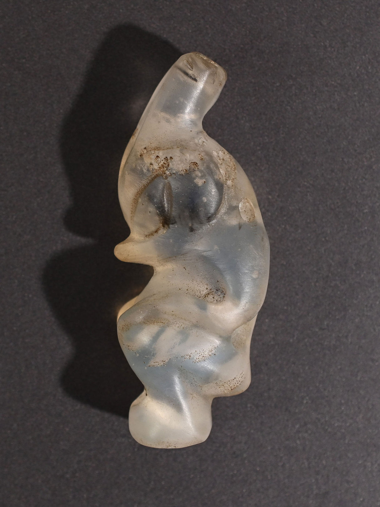 Hongshan Crystal Carved Shaman-figure | si0607