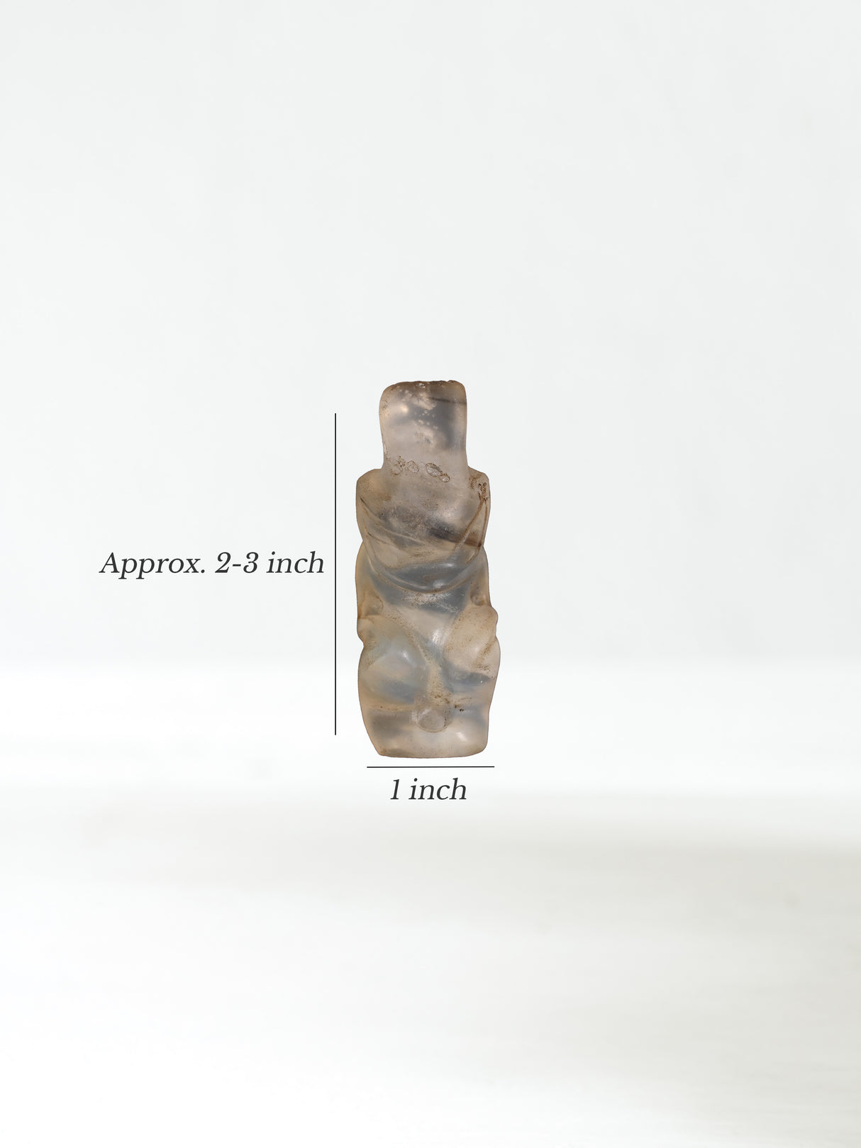 Hongshan Crystal Carved Shaman-figure Dimension | si0607