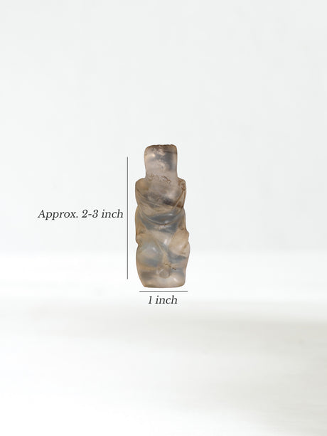Hongshan Crystal Carved Shaman-figure Dimension | si0607