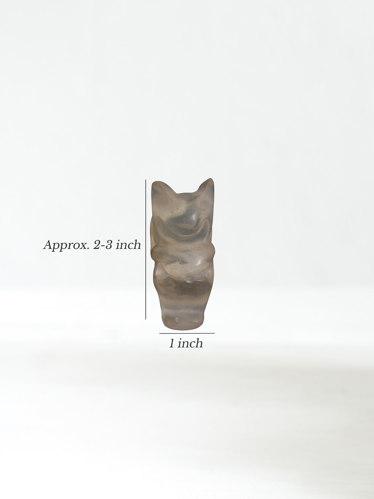 Hongshan Crystal Carved Shaman-figure Dimension | si0608