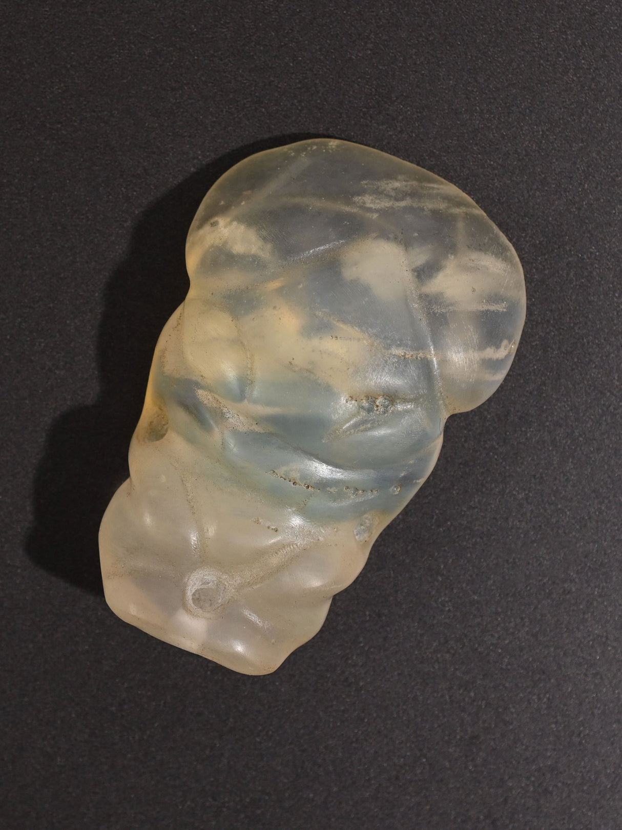 Hongshan Opal - Shamanistic Seated Figure