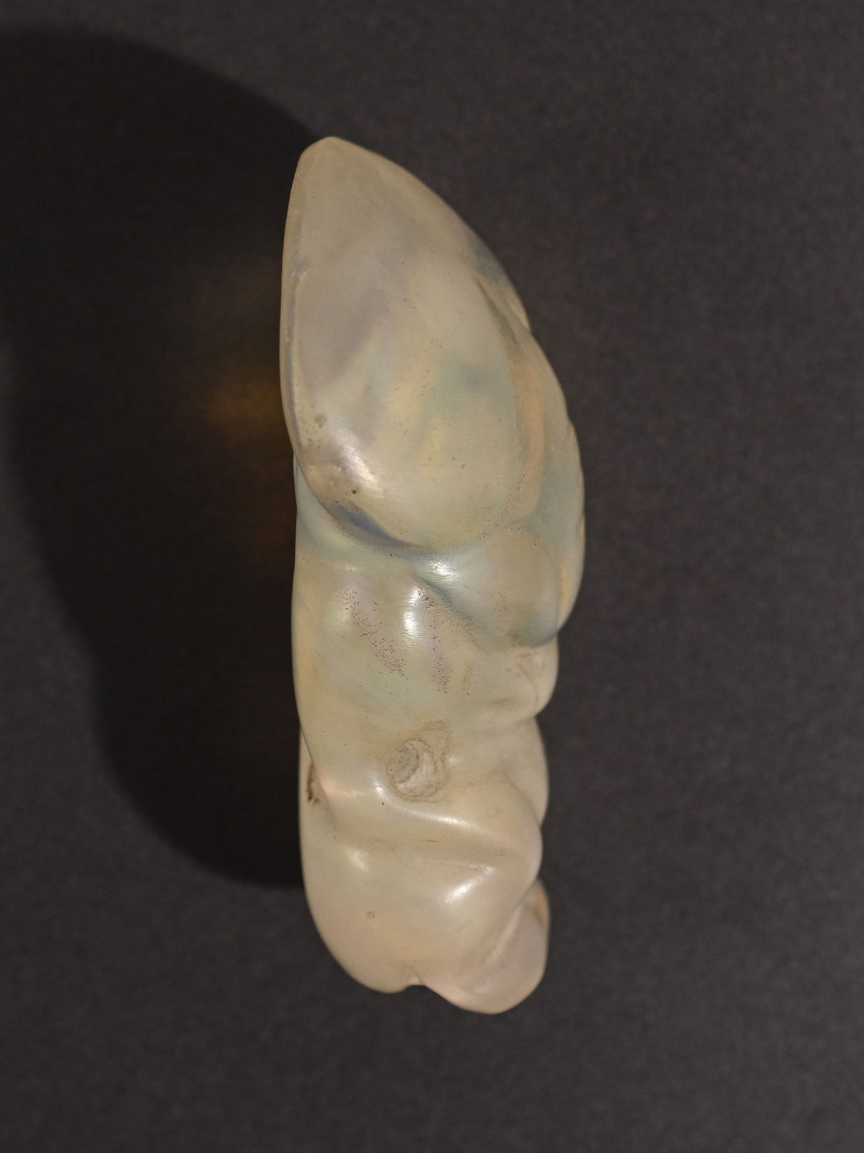 Hongshan Opal - Shamanistic Seated Figure | si0616
