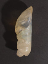 Hongshan Opal - Shamanistic Seated Figure 1 | si0616